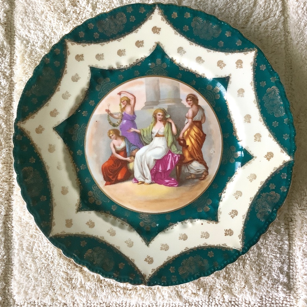 Antique Victoria Austria Plate